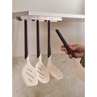Лопатка с прорезями smartchef, 32 см, бежевая/бордовая