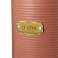 Банка для хранения крупы irmel, 2,5 л, терракота