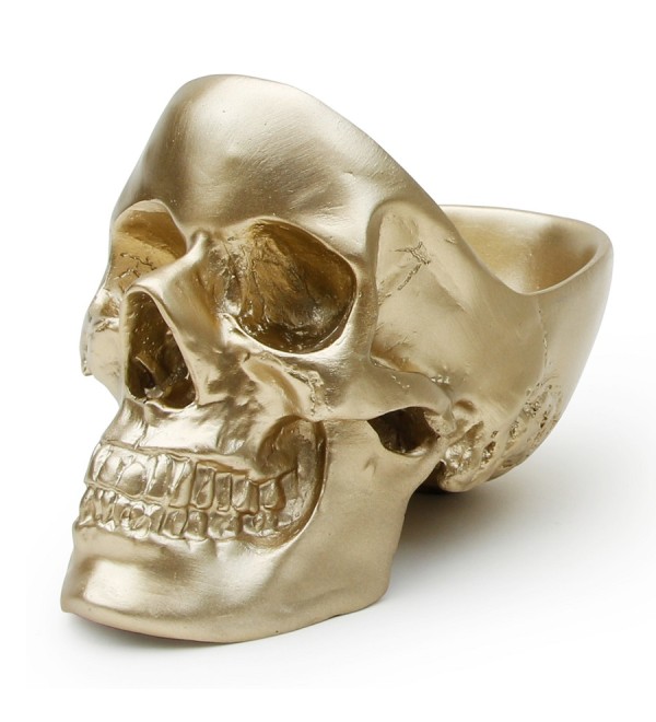 Органайзер для мелочей skull, золотой