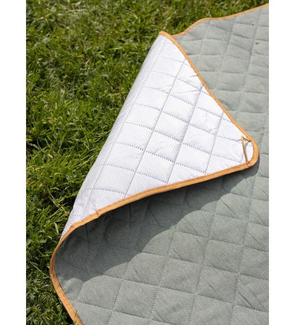 Плед для пикника и отдыха на пляже smart picnic, шалфей
