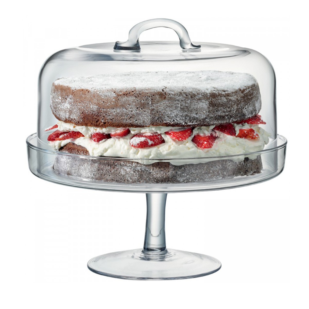 Блюдо для торта с крышкой serve, D26,5 см