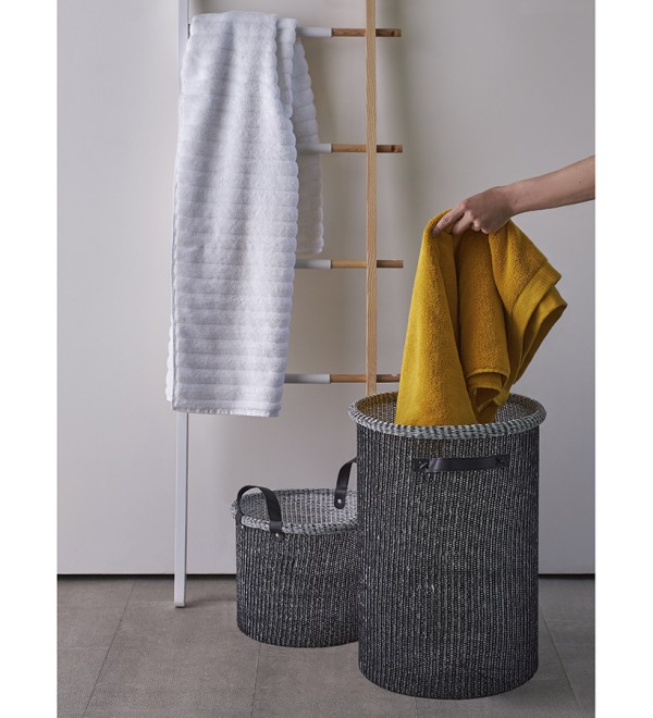 Корзина для хранения sustainable collection, D42х55 см, черная