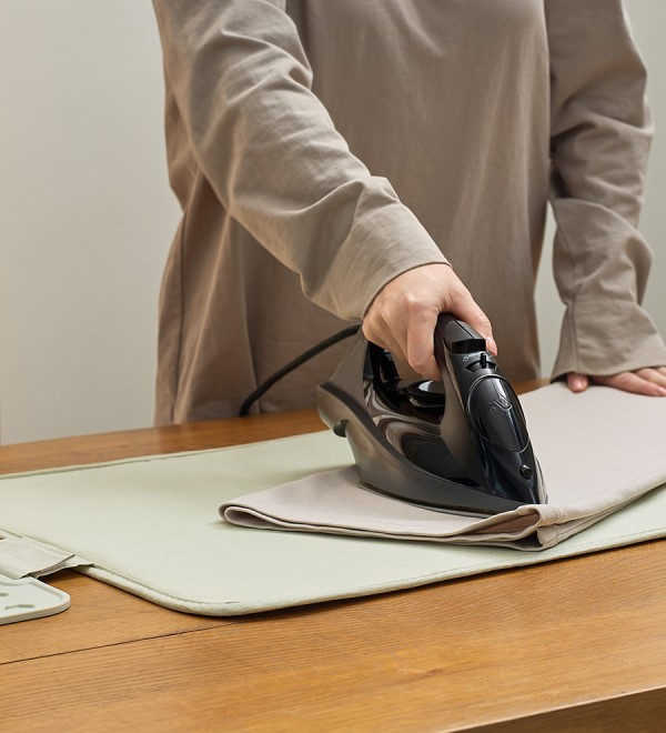 Коврик для глажки складной smart iron, 90х47 см, бежевый
