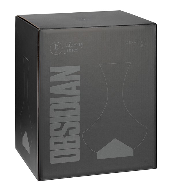 Декантер obsidian, 1,5 л