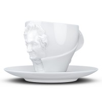 Чайная пара talent, goethe, 260 мл, белая
