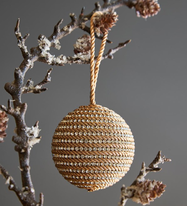 Набор елочных украшений rustic diamonds из коллекции new year essential, 3 шт.