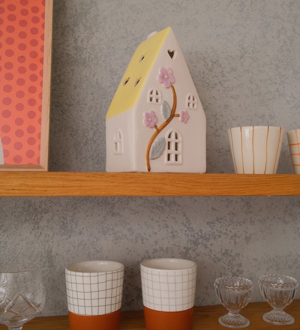Домик с подсветкой aars из коллекции easter essential, 20,5 см