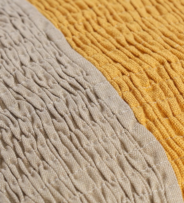 Подушка декоративная pleated dune из коллекции ethnic, 45х45 см