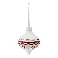 Набор ёлочных украшений с подсветкой festive embroidery из коллекции new year essential, 4 шт.