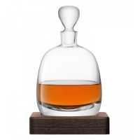 Декантер с деревянной подставкой islay whisky, 1 л