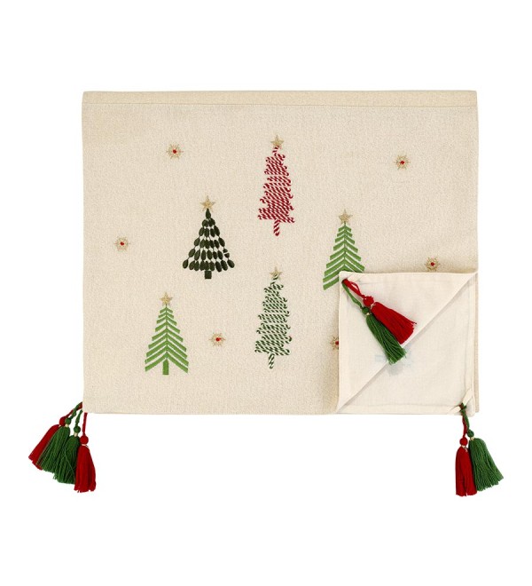 Дорожка на стол frozen pines из коллекции new year essential, 45х150 см