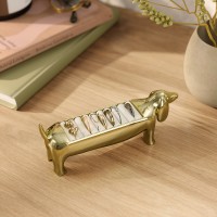 Держатель для колец dachsie, латунь