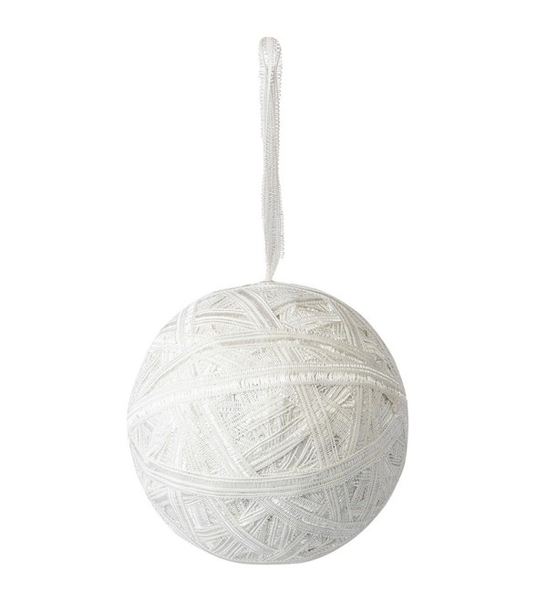 Набор ёлочных украшений white elegance коллекции new year essential, 3 шт.