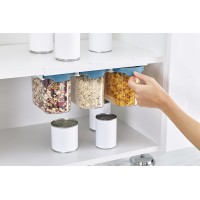 Набор подвесных контейнеров cupboardstore, 1,3 л, темный опал, 3 шт.