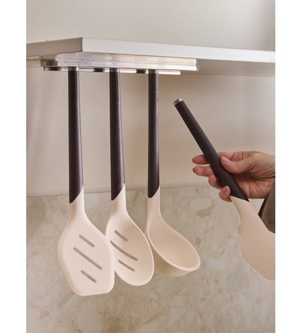 Половник smartchef, 31 см, бежевый/бордовый