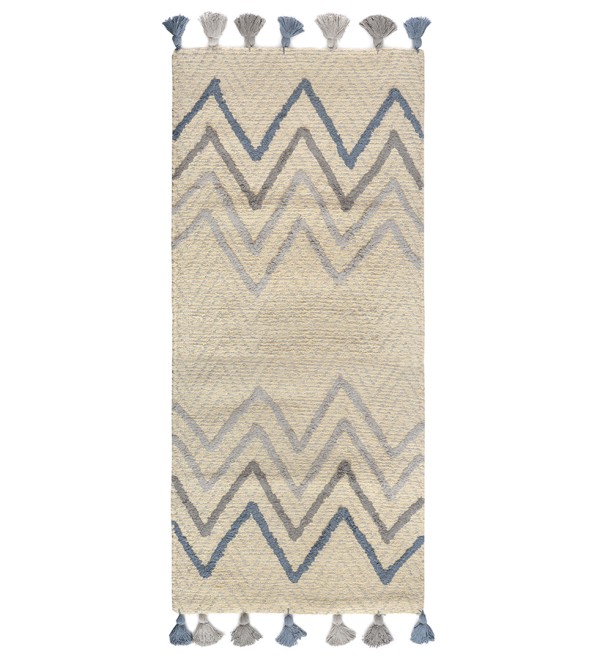 Ковер из хлопка agra из коллекции ethnic, 70х160 см
