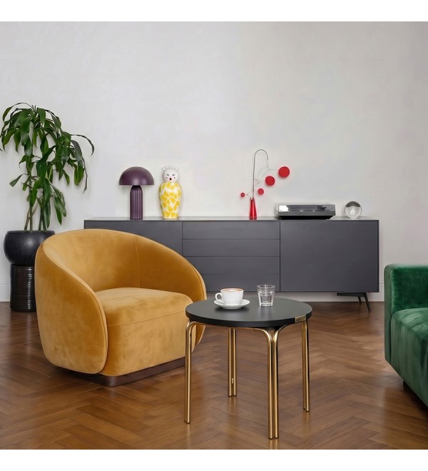 Лампа настольная texture sleek, D24х37 см, вишневая