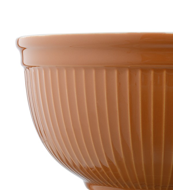 Миска soft ripples, 3,9 л, карамельная