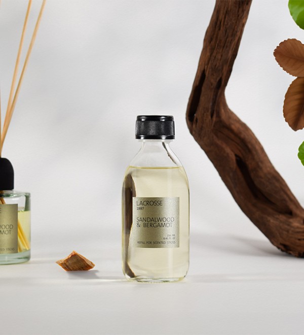 Наполнитель для диффузора lacrosse, sandalwood&bergamot, 250 мл
