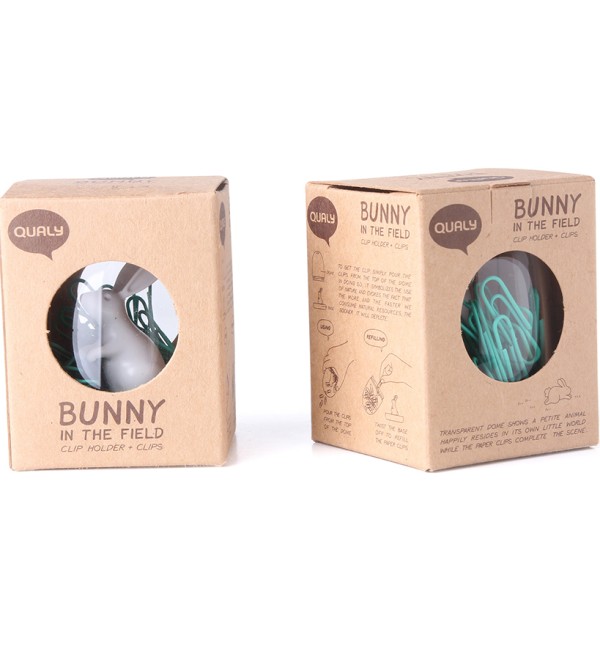 Держатель для скрепок bunny in the field