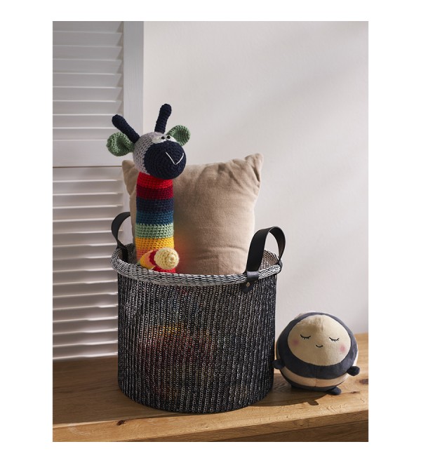 Корзина для хранения sustainable collection, D32х28 см, черная