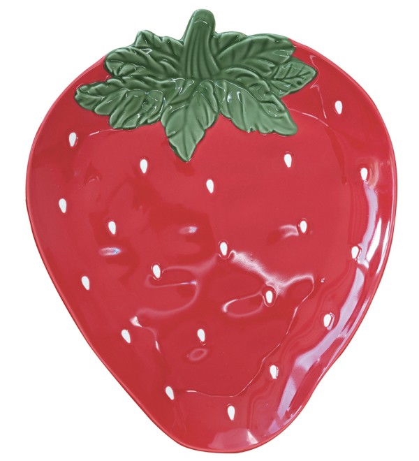 Тарелка jardin des fraises, 25,5х21 см