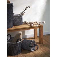 Корзина для хранения sustainable collection, D27х25 см, черная