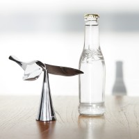 Открывалка для бутылок tipsy, хром