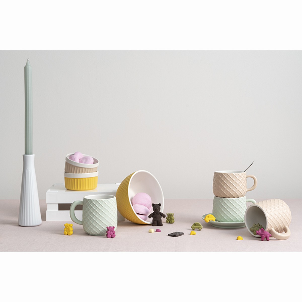 Кружка marshmallow, 400 мл, мятная