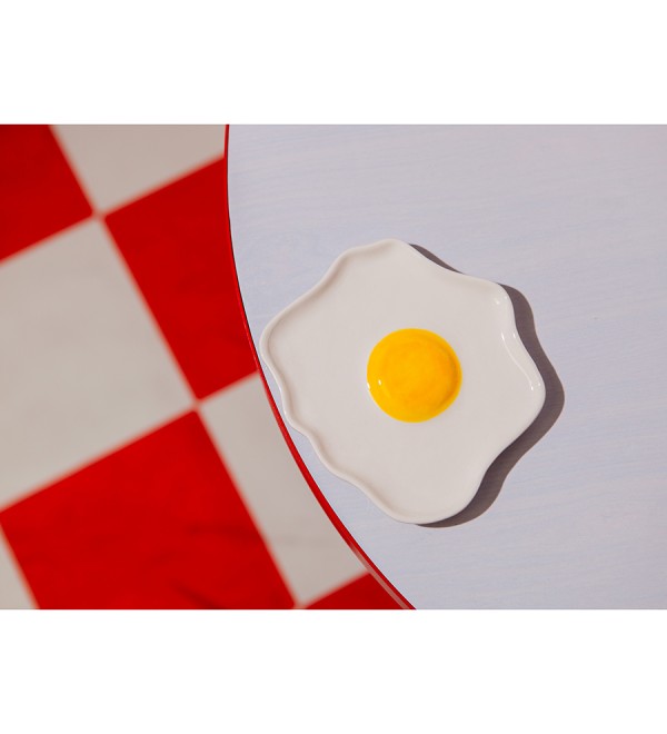 Поднос декоративный fast food, egg, 14,5x14 см