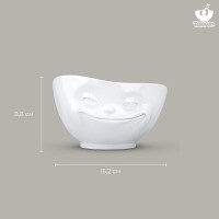 Чаша grinning, 500 мл, белая