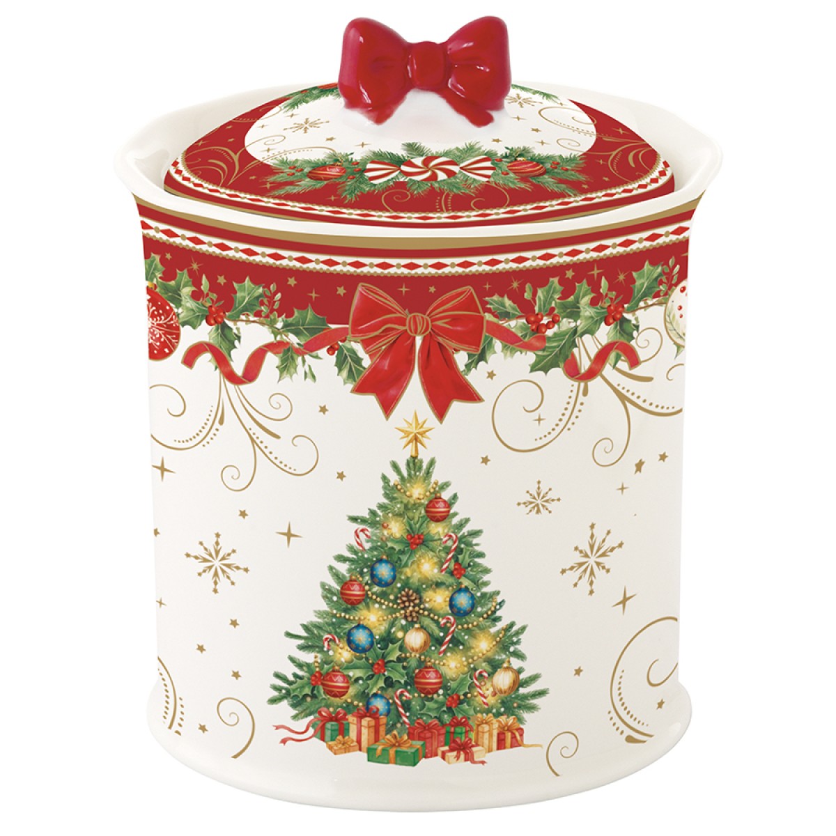 Банка для хранения christmas heritage, D8,5х11 см