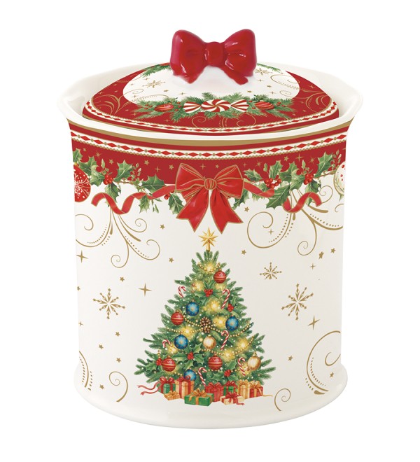 Банка для хранения christmas heritage, D8,5х11 см