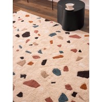 Ковер из хлопка terrazzo poetry из коллекции ethnic, 160х230 см