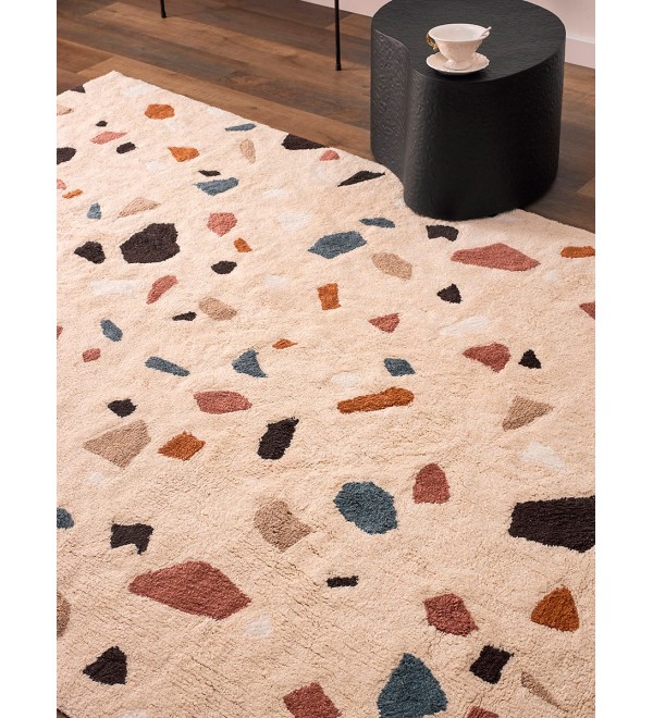 Ковер из хлопка terrazzo poetry из коллекции ethnic, 160х230 см