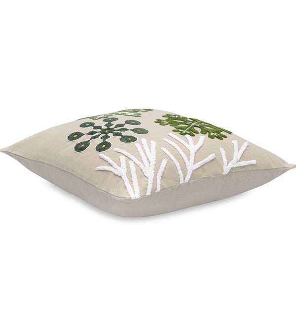 Подушка декоративная с вышивкой snow flakes из коллекции new year essential, 45х45 см