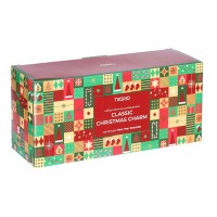 Набор ёлочных украшений classic christmas charm из коллекции new year essential, 4 шт.