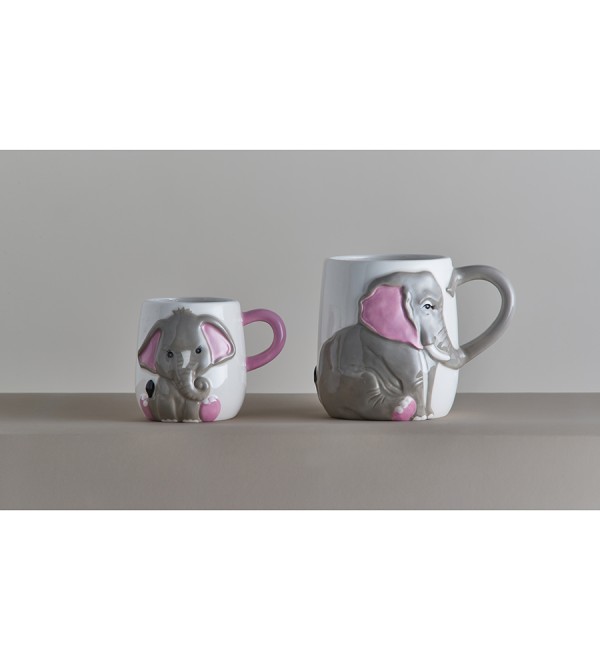 Набор из 2 кружек elephant, 405 мл и 195 мл