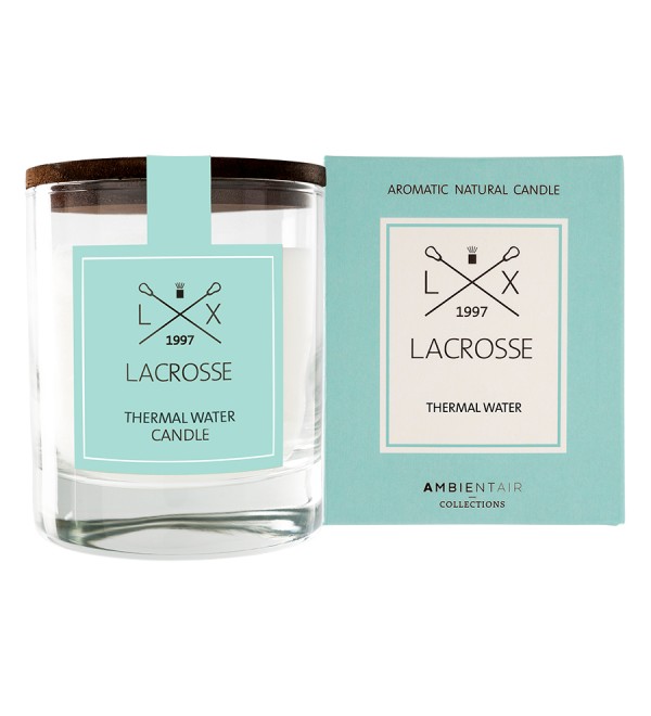 Свеча ароматическая lacrosse, thermal water, 40 ч