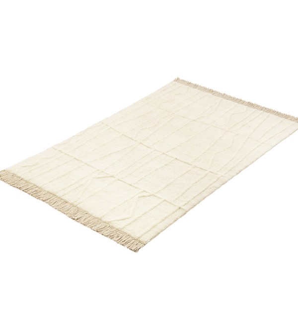 Ковер из новозеландской шерсти и хлопка raipur из коллекции ethnic, 120х180см