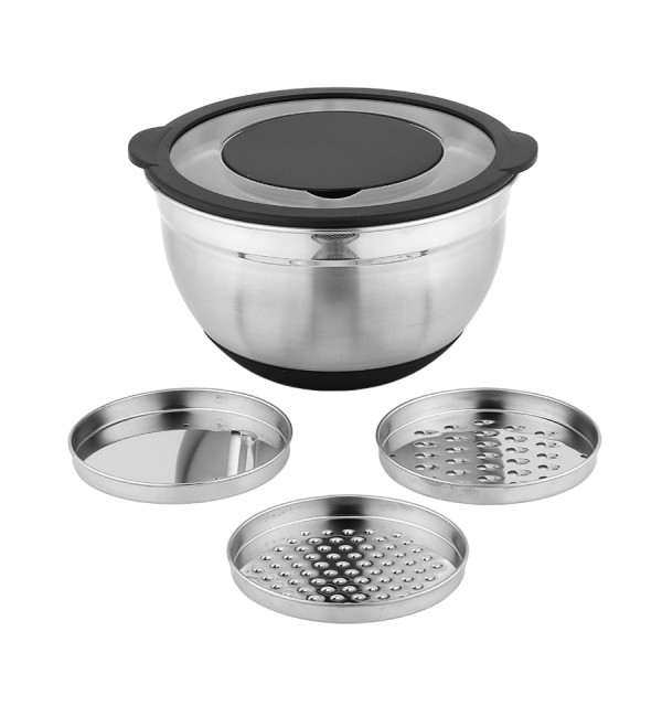 Миска для смешивания с крышкой etalon, D20 см, 2,8 л