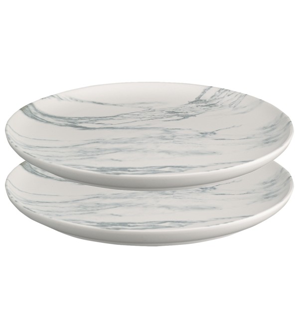 Набор тарелок marble, D26 см, 2 шт.