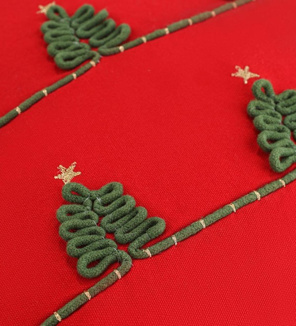 Чехол на подушку christmas forest из коллекции new year essential, 45х45 см