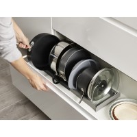 Органайзер для кухонной утвари drawerstore, серый