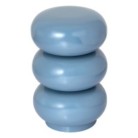 Табурет-столик swell, D33 см, туманно-голубой