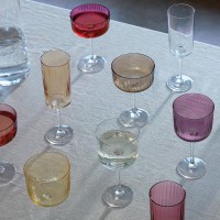 Набор бокалов для шампанского и коктейлей gems, 230 мл, янтарный, 4 шт.