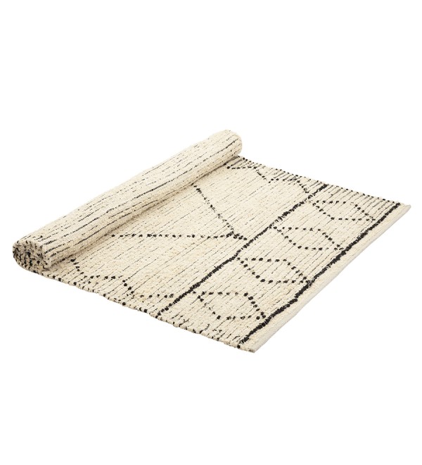Ковер из переработанного хлопка dispur из коллекции ethnic, 120х180см