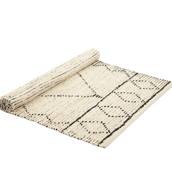 Ковер из переработанного хлопка dispur из коллекции ethnic, 120х180см