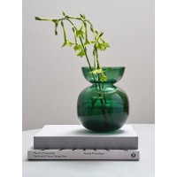 Ваза florum, 20 см, изумрудная