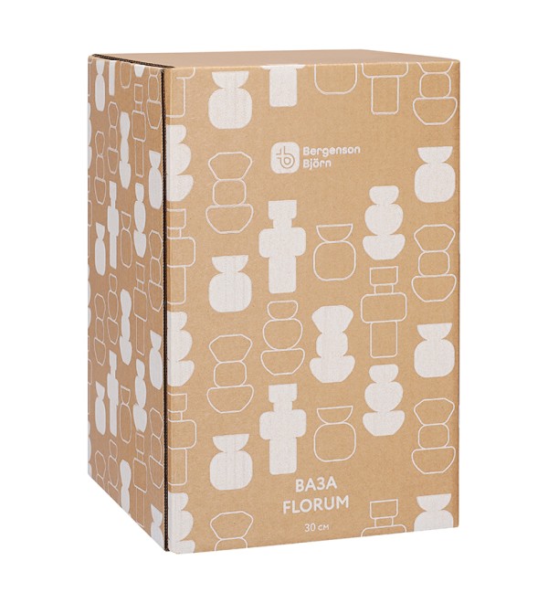 Ваза florum, 30 см, изумрудная